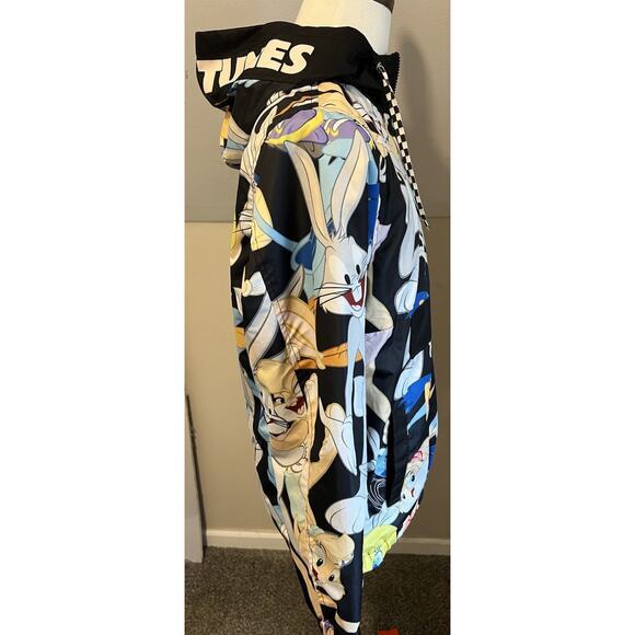 Looney Tunes‎ Members Only Hooded Wind Breaker Pullover Adult Small - Picture 3 of 5